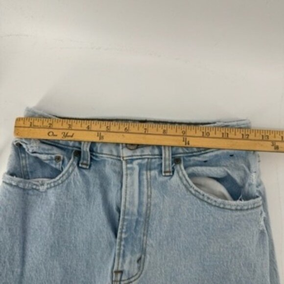 Abercrombie & Fitch 90s Relaxed High Rise Curve Love Jeans Size 26 Light Wash - Picture 8 of 10
